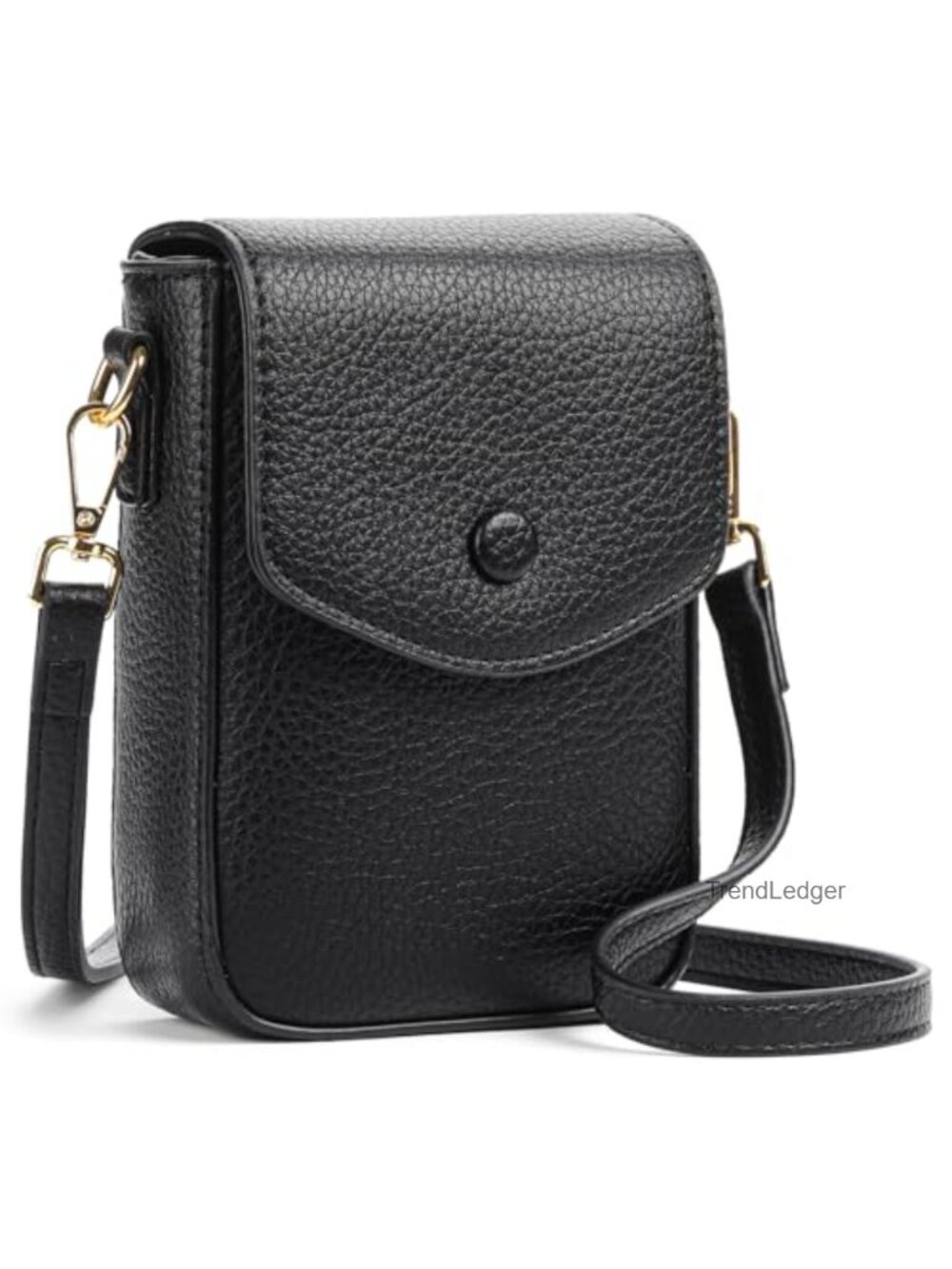 Small Crossbody Phone Purse Vegan Leather RFID Blocking Wallet